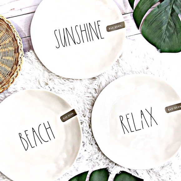 Rae Dunn Other - ⬇️$48 Rae Dunn Limited Edition Summer Set Plates
